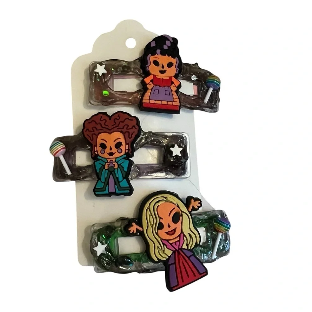 Nightmare Before Christmas Hocus Pocus Pennywise Halloween Character Hair Clips